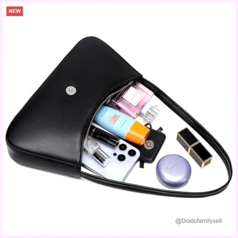 Small Hobo Shoulder Bag with Bow, Lightweight Crossbody Purse for Women